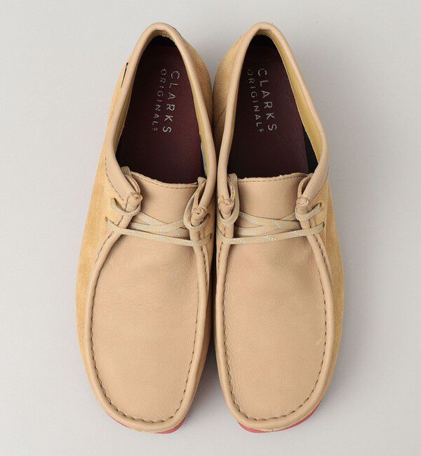 SHIPS「CLARKS: WALLABEE GORE-TEX」|モカシン|