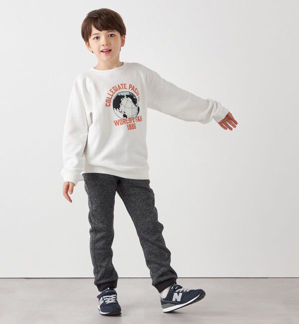 SHIPS any「【SHIPS any別注】Collegiate Pacific:〈洗濯機可能〉プリント & 刺繍 スウェット<KIDS>」|スウェット・ジャージ|