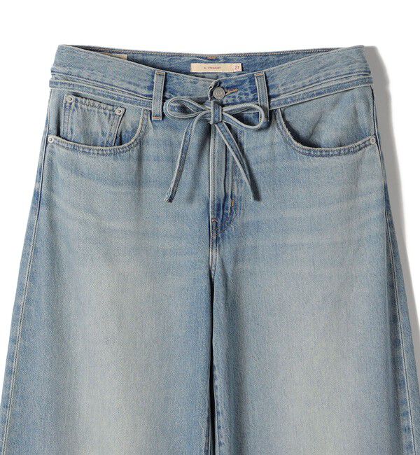 SHIPS for women「Levi&rsquo;s: XL STRAIGHT ライトオンス」|デニム|