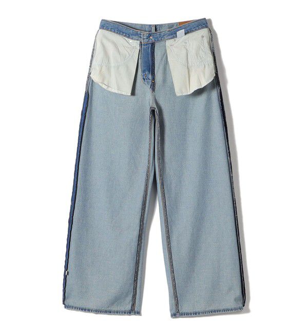 SHIPS for women「Levi&rsquo;s: XL STRAIGHT ライトオンス」|デニム|