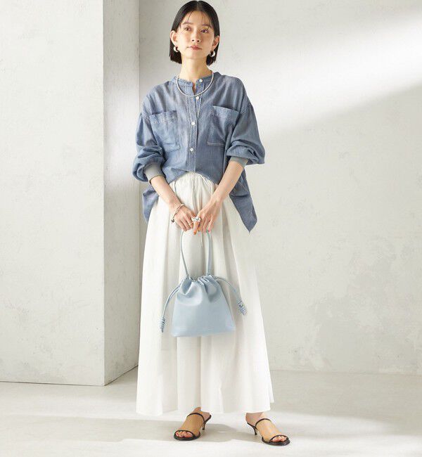 SHIPS for women「《一部予約》【WEB限定】George Cinq: DRAWSTRING BAG（S）」|ショルダー・メッセンジャー|