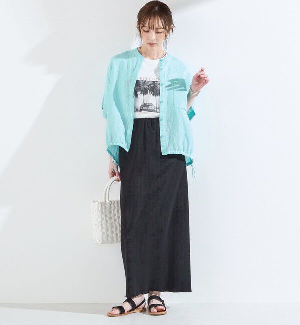 SHIPS Colors 「SHIPS Colors:〈洗濯機可能〉ユーロリネン (EURO Linen) ドロスト シャツ2◇」|シャツ・ブラウス|