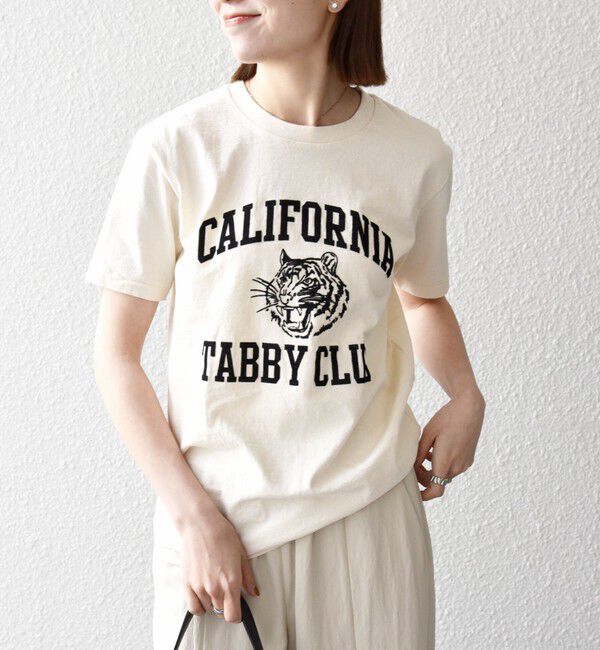 SHIPS any「Mixta:〈洗濯機可能〉MIXTIGER プリント TEE」|Tシャツ・カットソー|