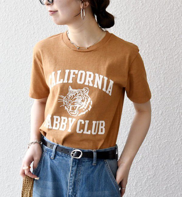SHIPS any「Mixta:〈洗濯機可能〉MIXTIGER プリント TEE」|Tシャツ・カットソー|
