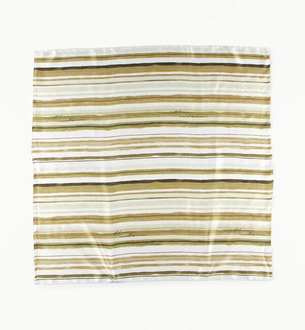 TOMORROWLAND GOODS「GALERIE VIE Sea Waves Drawing Scarf」|バンダナ・スカーフ|
