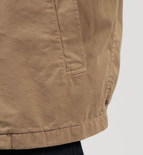 TOMORROWLAND MENS「コットンツイル ジップアップブルゾン SONDRIO」|ブルゾン・スタジャン|