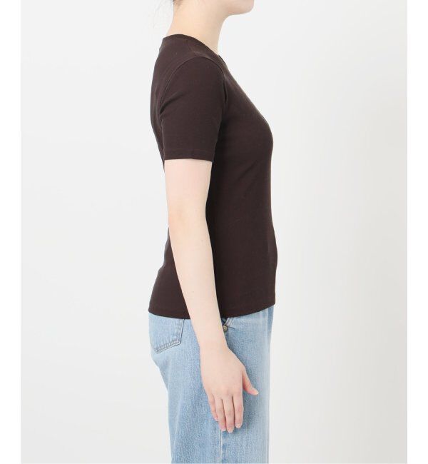 IENA LA BOUCLE「《追加》IENA LA BOUCLE ライトリブハーフスリーブプルオーバー2」|Tシャツ・カットソー|