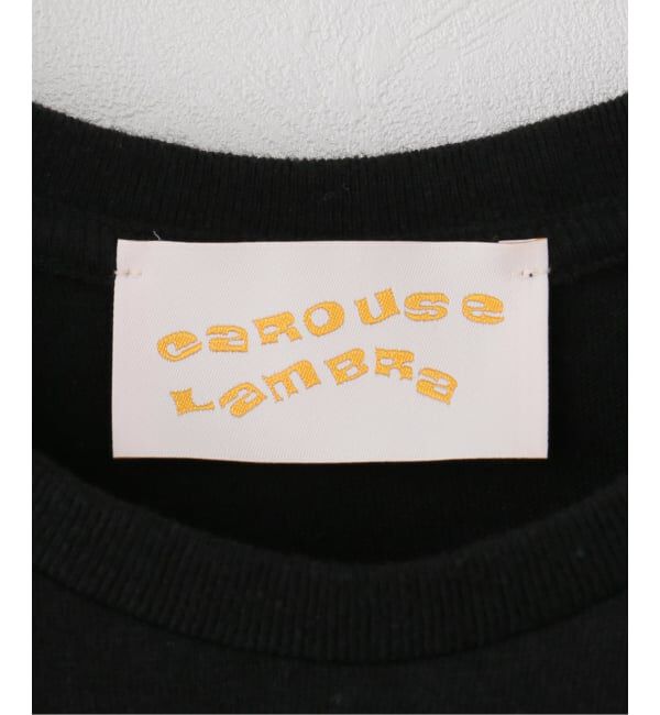 IENA LA BOUCLE「《追加》CAROUSE LAMBRA ケラウズランブラ SS SLIM CREW 261-491」|Tシャツ・カットソー|