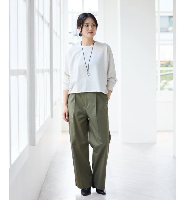 IENA「《追加7予約》LEVITAコットンプルオーバー」|ニット・セーター|