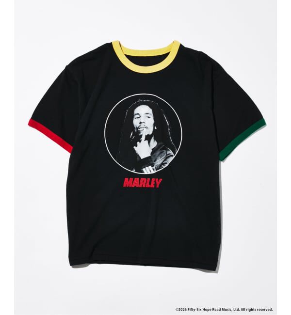 JOURNAL STANDARD「Bob Marley / ボブ・マーリー プリント Tシャツ」|Tシャツ・カットソー|