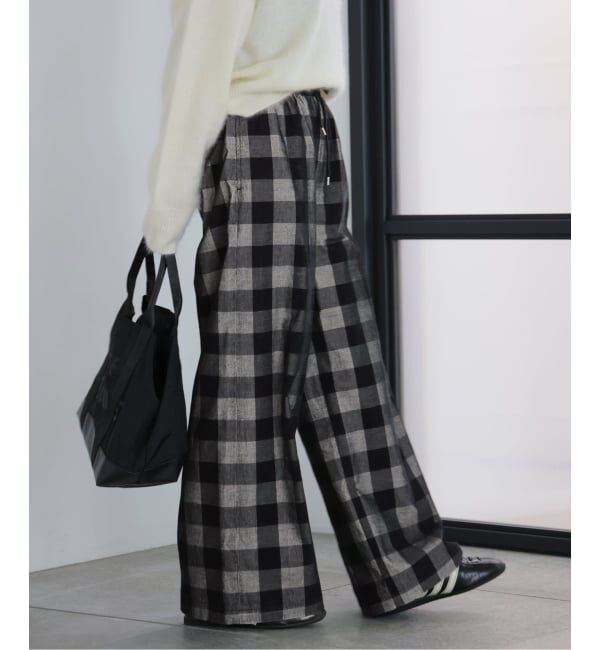 JOURNAL STANDARD「《予約》チェックコールパンツ」|その他|ブラック A
