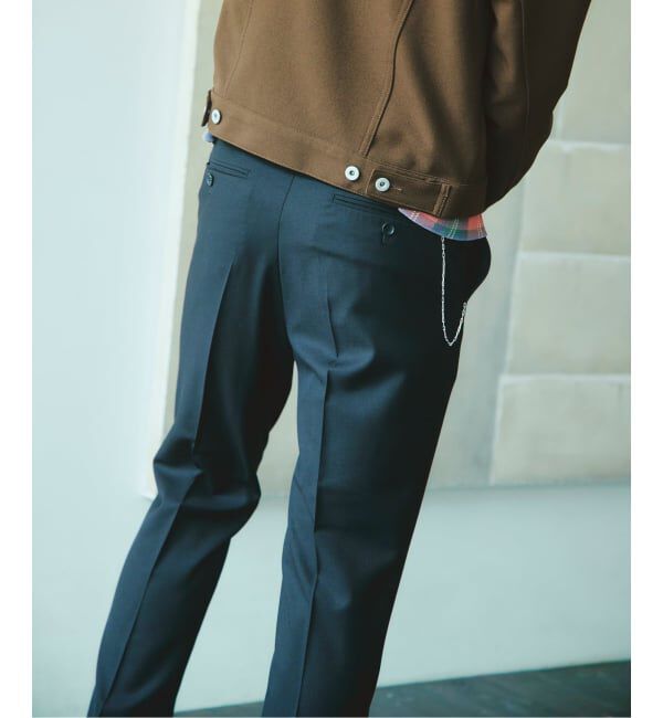 JOURNAL STANDARD「《予約》ナロー ヘム カット スラックス」|スラックス|
