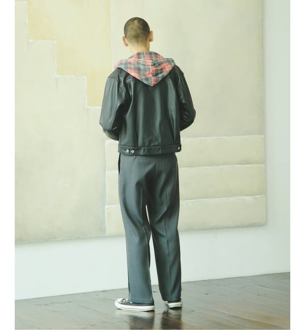 JOURNAL STANDARD「《予約》ナロー ヘム カット スラックス」|スラックス|