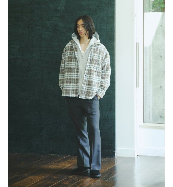 JOURNAL STANDARD「《予約》ナロー ヘム カット スラックス」|スラックス|