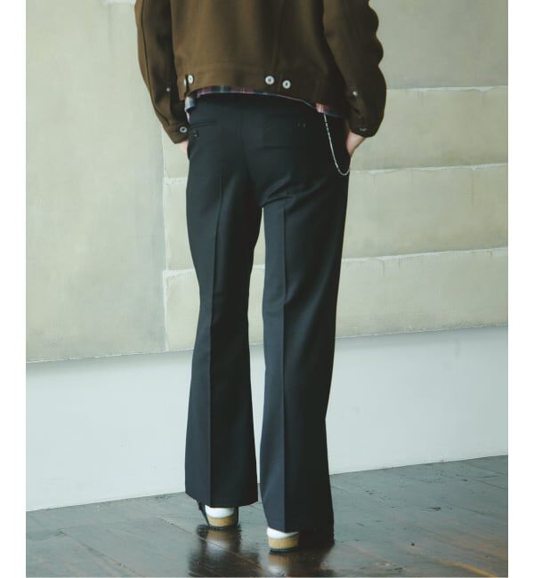 JOURNAL STANDARD「《予約》ナロー ヘム カット スラックス」|スラックス|