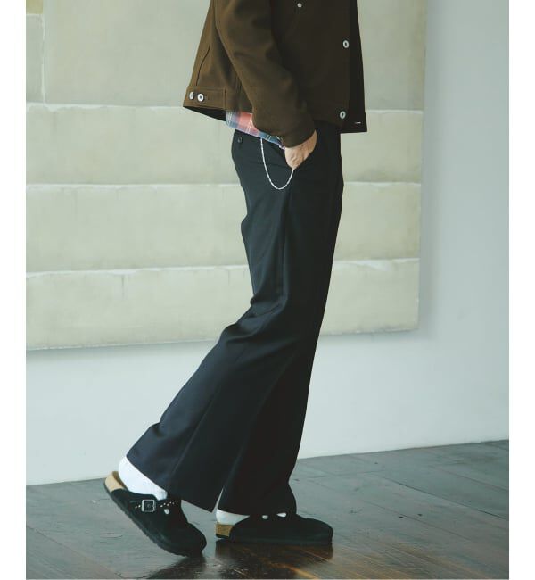 JOURNAL STANDARD「《予約》ナロー ヘム カット スラックス」|スラックス|