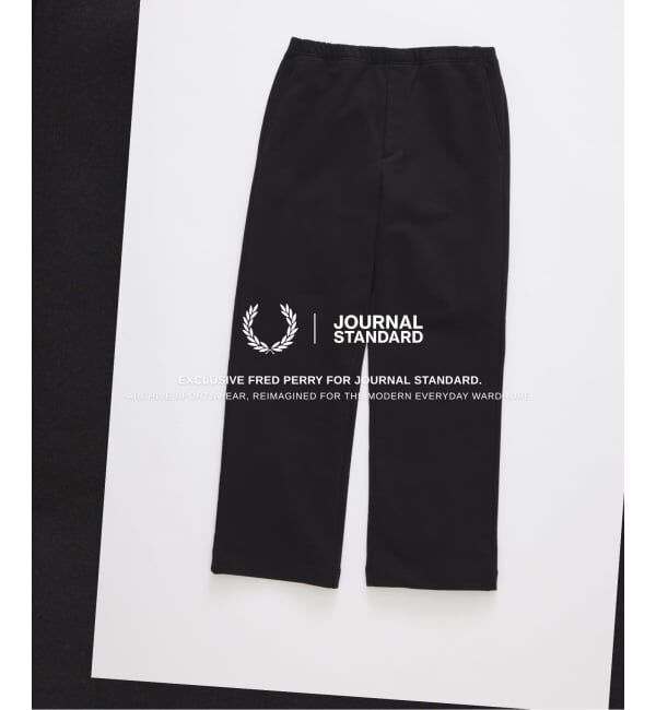 JOURNAL STANDARD「《予約》FRED PERRY / フレッドペリー 別注 スウェット トラウザーズ」|その他|ブラック