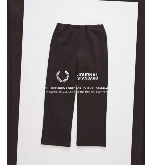 JOURNAL STANDARD「《予約》FRED PERRY / フレッドペリー 別注 スウェット トラウザーズ」|その他|ブラウン