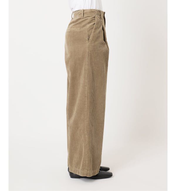 JOURNAL STANDARD relume「《追加予約 / 新色》ウォッシャブルコーデュロイタックワイドパンツ」|その他|