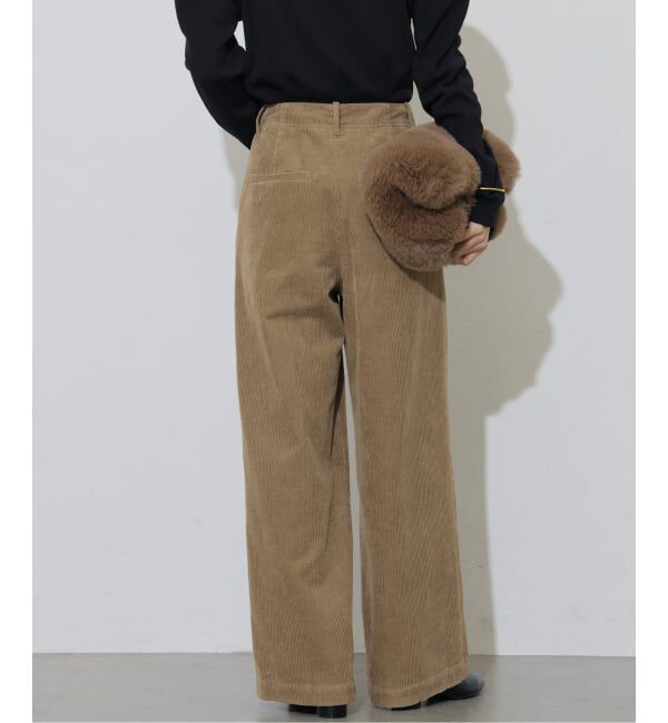 JOURNAL STANDARD relume「《追加予約 / 新色》ウォッシャブルコーデュロイタックワイドパンツ」|その他|