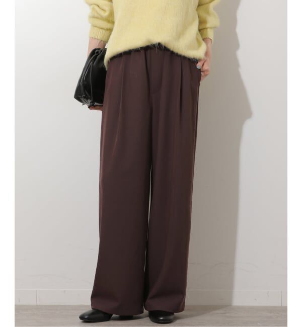 JOURNAL STANDARD relume「《予約》ドライカルゼタックイージーパンツ」|スラックス|ブラウン