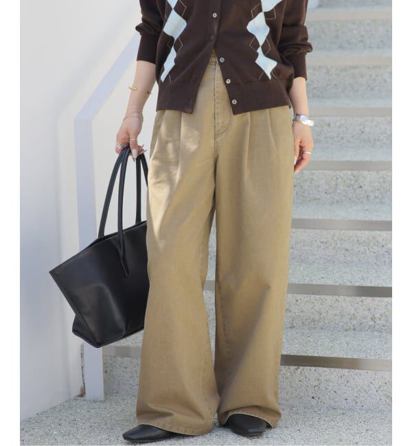 JOURNAL STANDARD relume「《予約》コットンバイオウォッシュ2タックパンツ」|その他|
