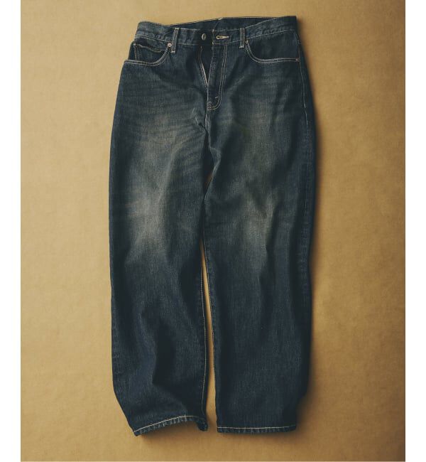 JOURNAL STANDARD relume「《予約》スモーキーデニム ワイドパンツ」|デニム|ネイビー B