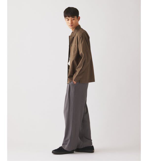JOURNAL STANDARD relume「《予約》ヒールカット ルーズ ストライプ スラックス」|スラックス|