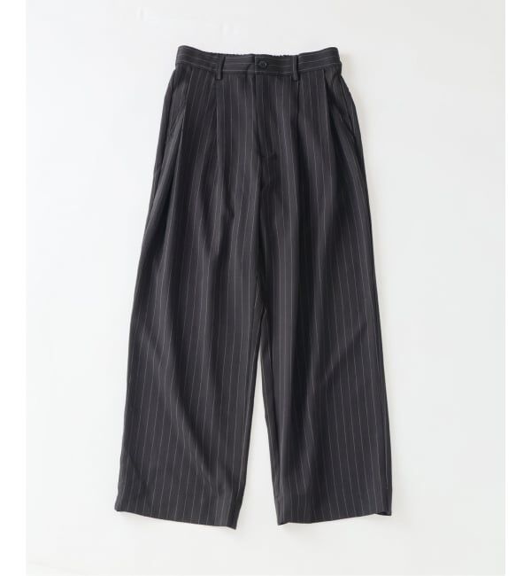 JOURNAL STANDARD relume「《予約》ヒールカット ルーズ ストライプ スラックス」|スラックス|