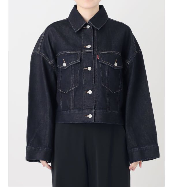 Spick and Span「《別注》LEVI&rsquo;S(R) for Spick & Span LOOSE CROP TRUCKER」|デニムジャケット|