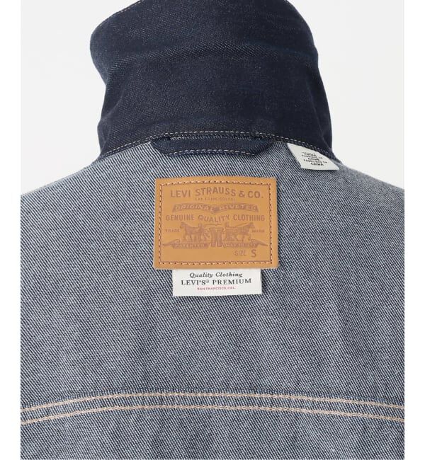 Spick and Span「《別注》LEVI&rsquo;S(R) for Spick & Span LOOSE CROP TRUCKER」|デニムジャケット|