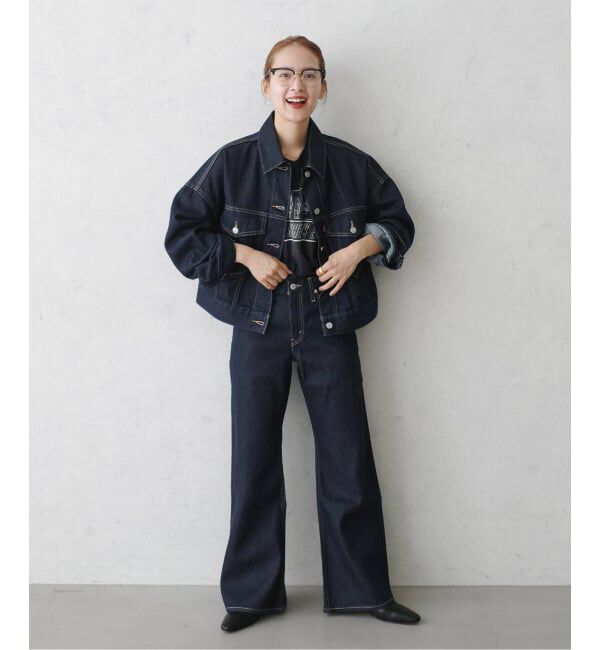 Spick and Span「《別注》LEVI&rsquo;S(R) for Spick & Span LOOSE CROP TRUCKER」|デニムジャケット|