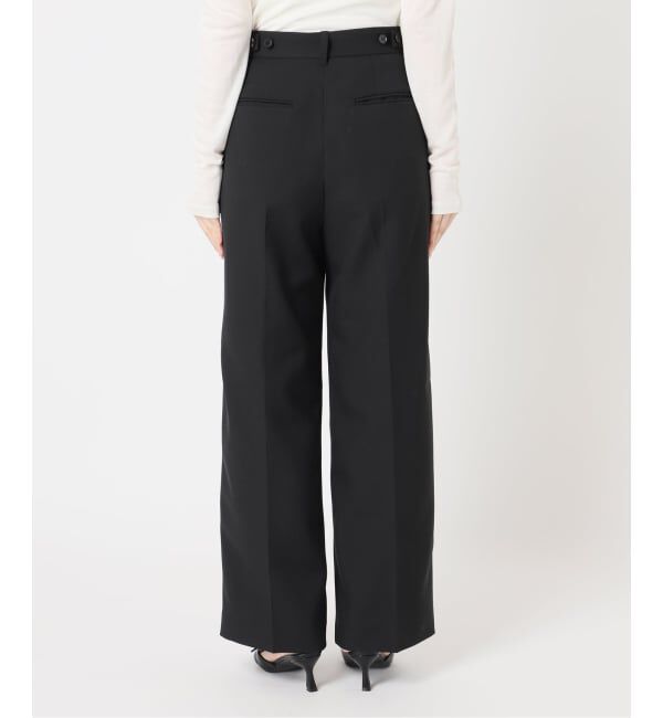 U by SPICK&SPAN「《予約》ドライストレッチベルトスラックス」|スラックス|