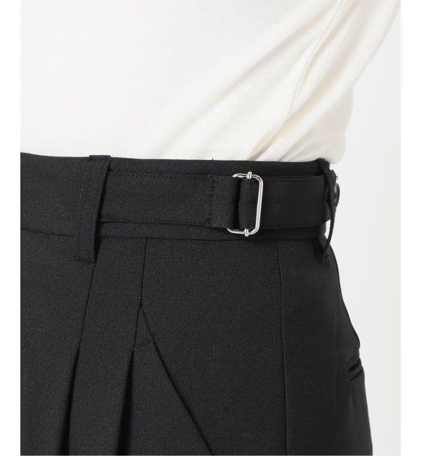 U by SPICK&SPAN「《予約》ドライストレッチベルトスラックス」|スラックス|