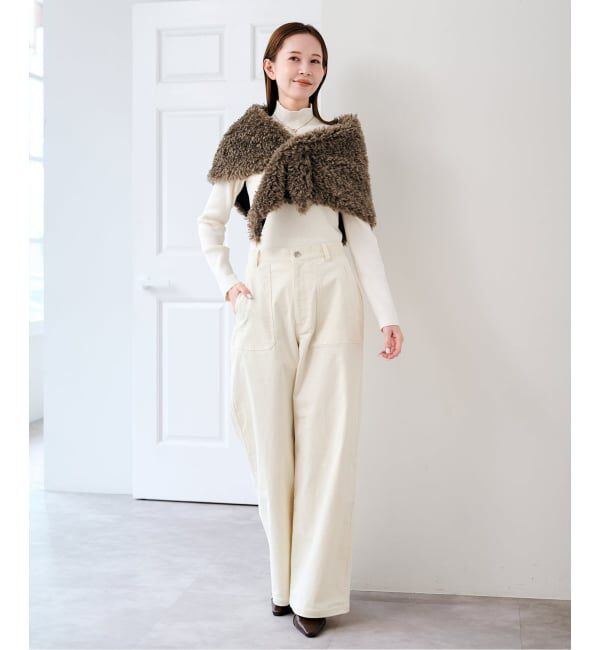 U by SPICK&SPAN「《予約》コーデュロイストレッチパンツ」|その他|