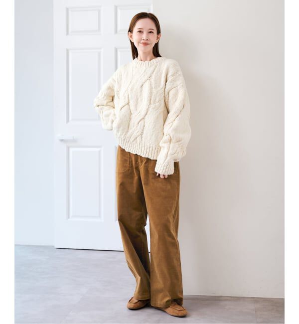 U by SPICK&SPAN「《予約》コーデュロイストレッチパンツ」|その他|