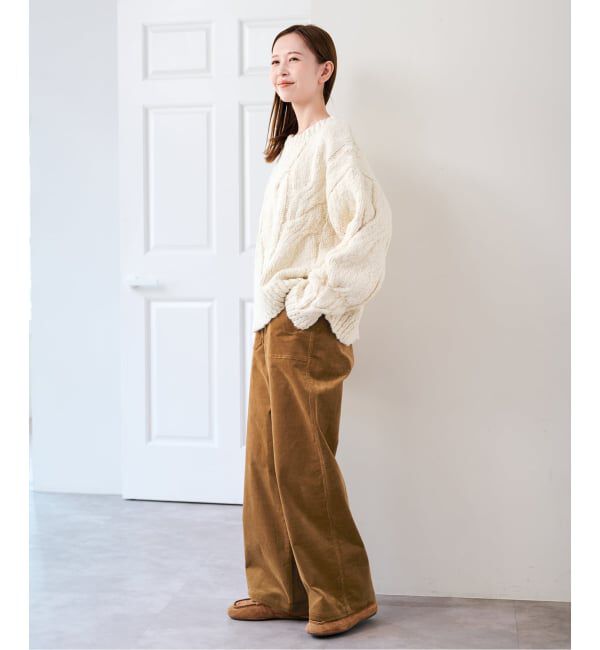 U by SPICK&SPAN「《予約》コーデュロイストレッチパンツ」|その他|