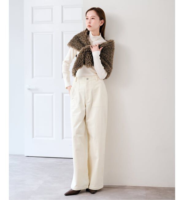 U by SPICK&SPAN「《予約》コーデュロイストレッチパンツ」|その他|