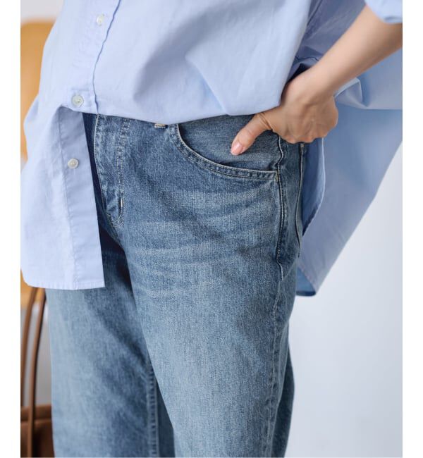 FRAMeWORK「≪予約≫NEWルーズフレアデニムパンツ」|デニム|