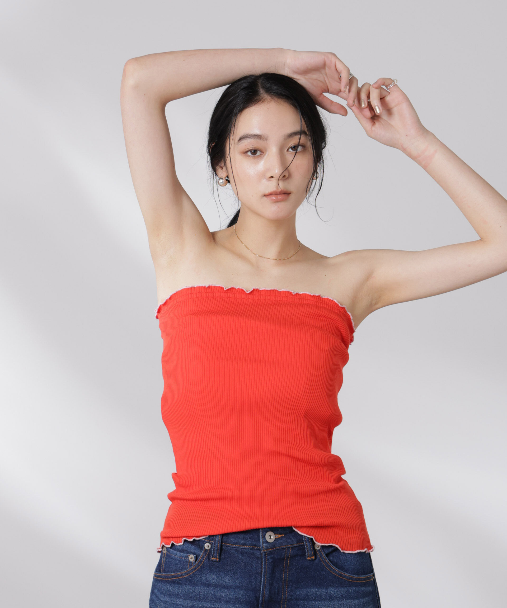 nano･universe「OperaSPORT/ROSETTE SEAMLESS TUBETOP」|Tシャツ・カットソー|