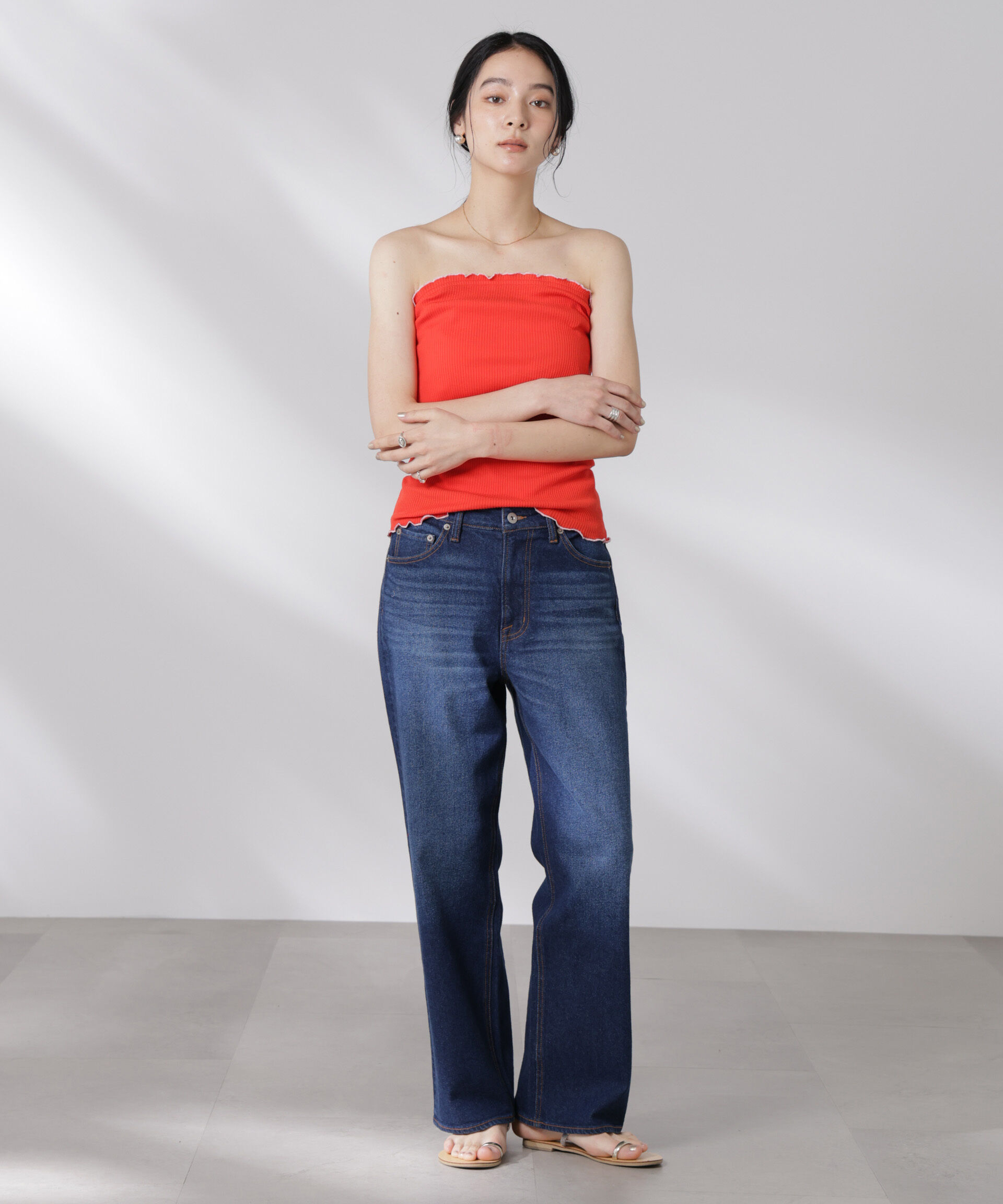 nano･universe「OperaSPORT/ROSETTE SEAMLESS TUBETOP」|Tシャツ・カットソー|