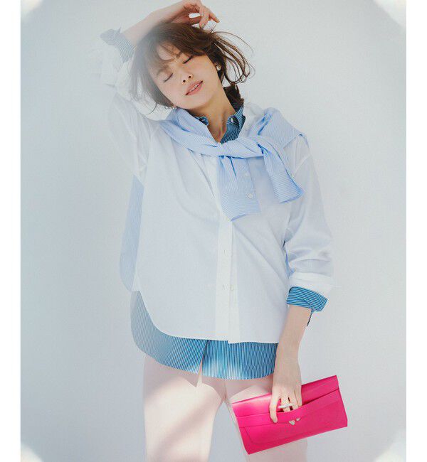 23区「【Oggi4月号掲載/洗える】CANCLINI ベーシック シャツ」|シャツ・ブラウス|