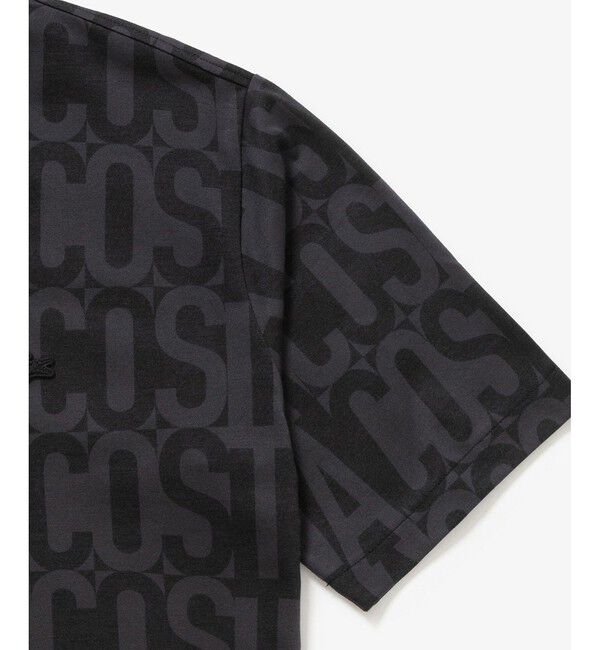 LACOSTE「クールマックスブランドネームロゴ総柄Tシャツ」|Tシャツ・カットソー|