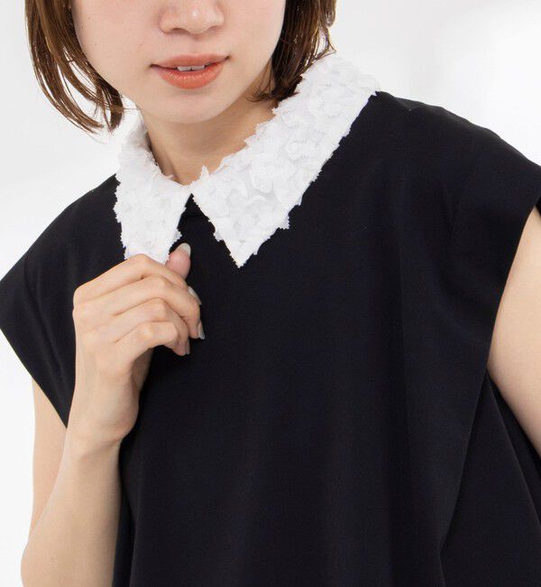 NOLLEY'S「《セットアップ対応/接触冷感》【BECシリーズ】ウォッシャブルハイスペックジャージノースリーブ」|Tシャツ・カットソー|