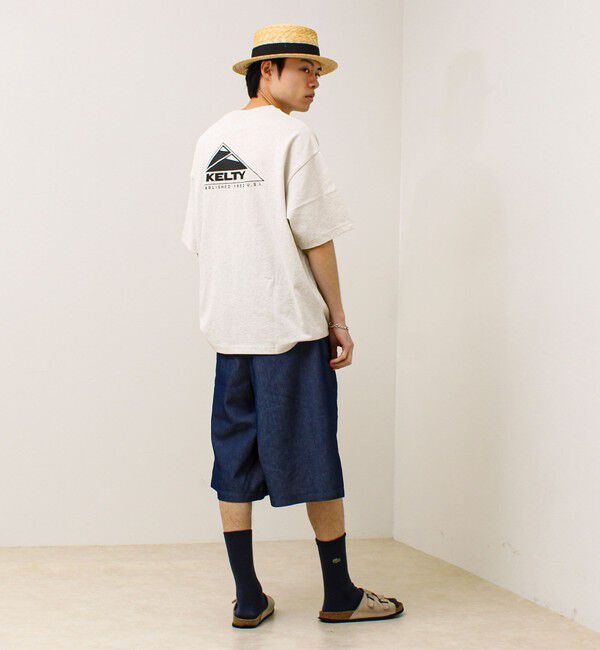 GLOSTER「【KELTY&times;GLOSTER】別注 バックロゴプリントT」|Tシャツ・カットソー|