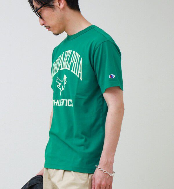 GLOSTER「【Champion/チャンピオン】PHILADELPHIA PRINT S/S」|Tシャツ・カットソー|