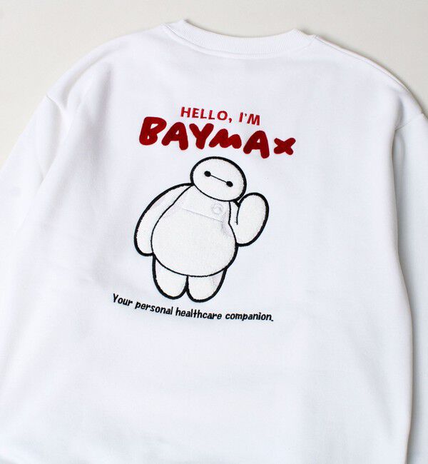 GLOSTER「【BAYMAX/ベイマックス】サガラ刺繍クルースウェット 裏起毛」|スウェット・ジャージ|