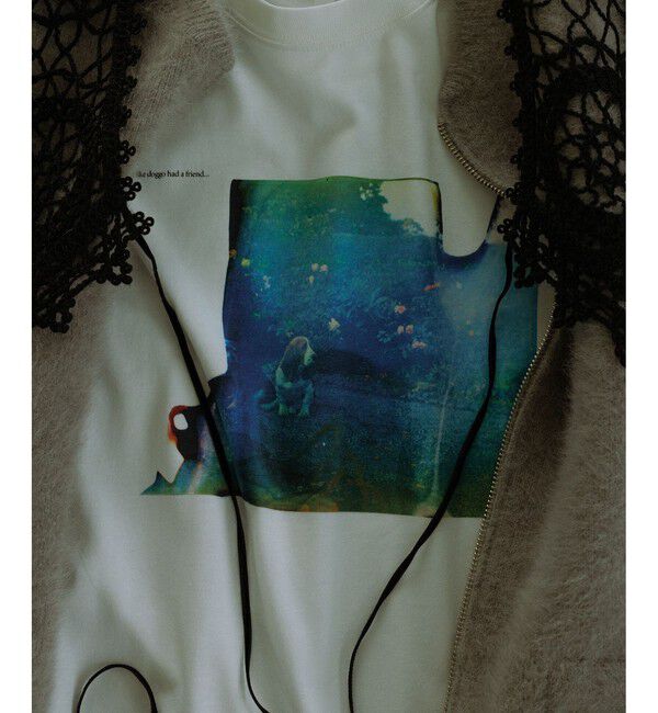 SALON adam et rope'「【Annie Spratt by SALON】フォトロングスリーブTシャツ」|Tシャツ・カットソー|