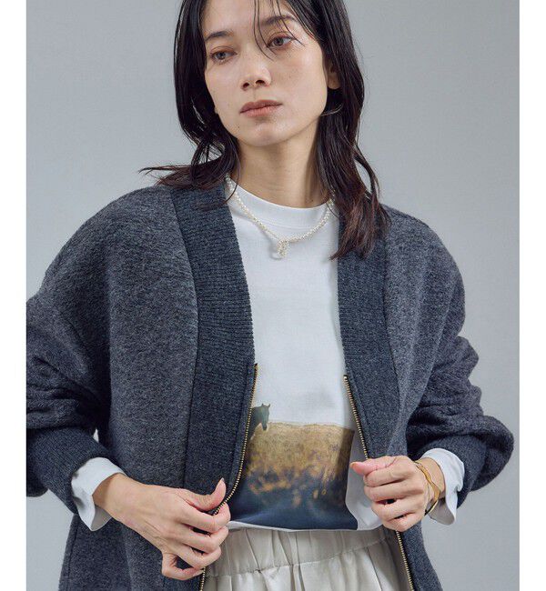 SALON adam et rope'「【Annie Spratt by SALON】フォトロングスリーブTシャツ」|Tシャツ・カットソー|