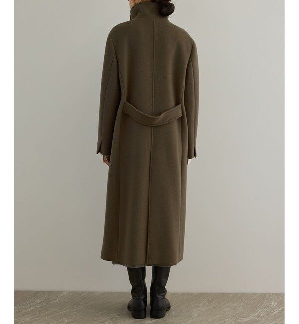 SALON adam et rope'「【WEB限定】スタンドカラー2WAYロングコート」|ダウン|